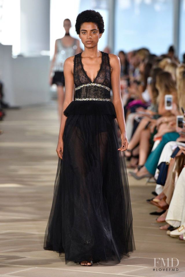Monique Lhuillier fashion show for Spring/Summer 2017