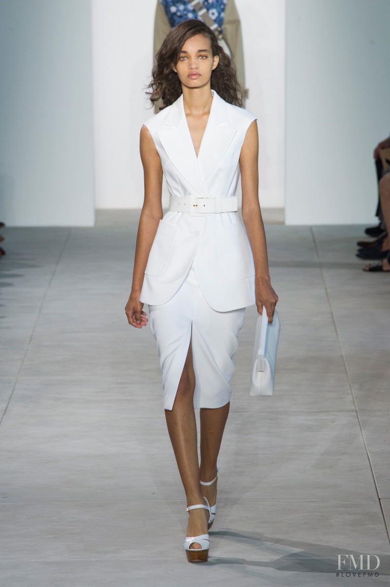 Ellen Rosa featured in  the Michael Kors Collection fashion show for Spring/Summer 2017