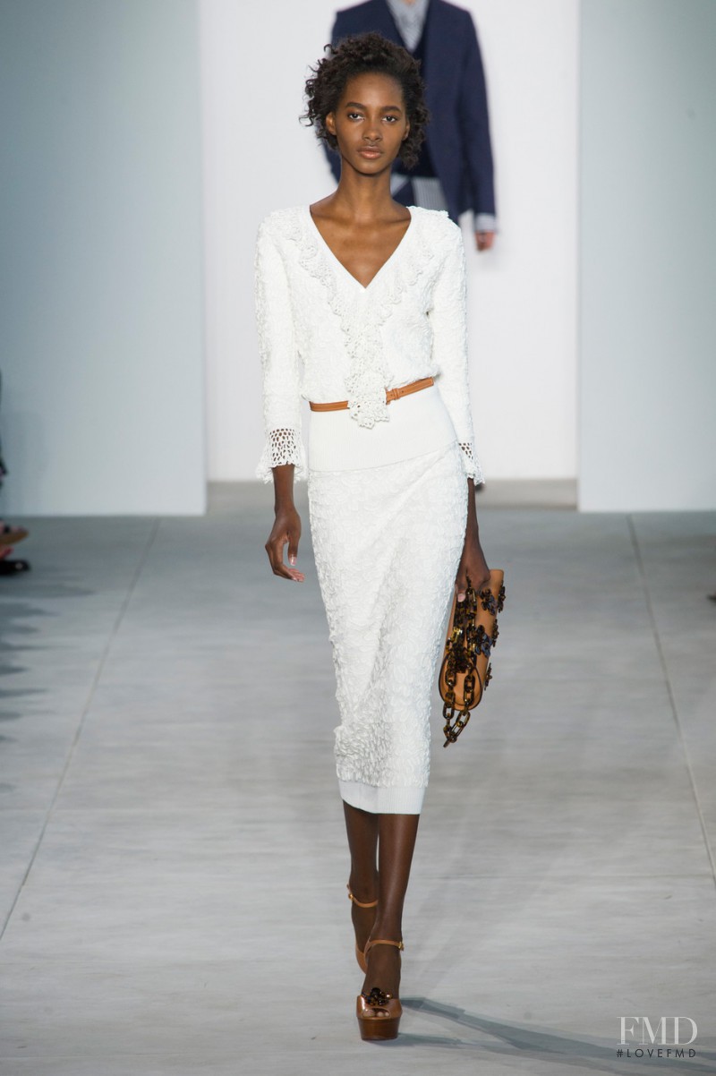 Tami Williams featured in  the Michael Kors Collection fashion show for Spring/Summer 2017
