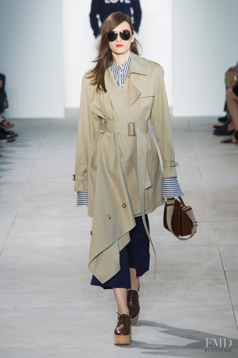 Irina Djuranovic featured in  the Michael Kors Collection fashion show for Spring/Summer 2017