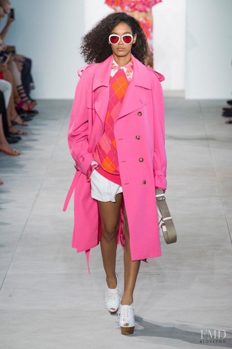 Luisana Gonzalez featured in  the Michael Kors Collection fashion show for Spring/Summer 2017