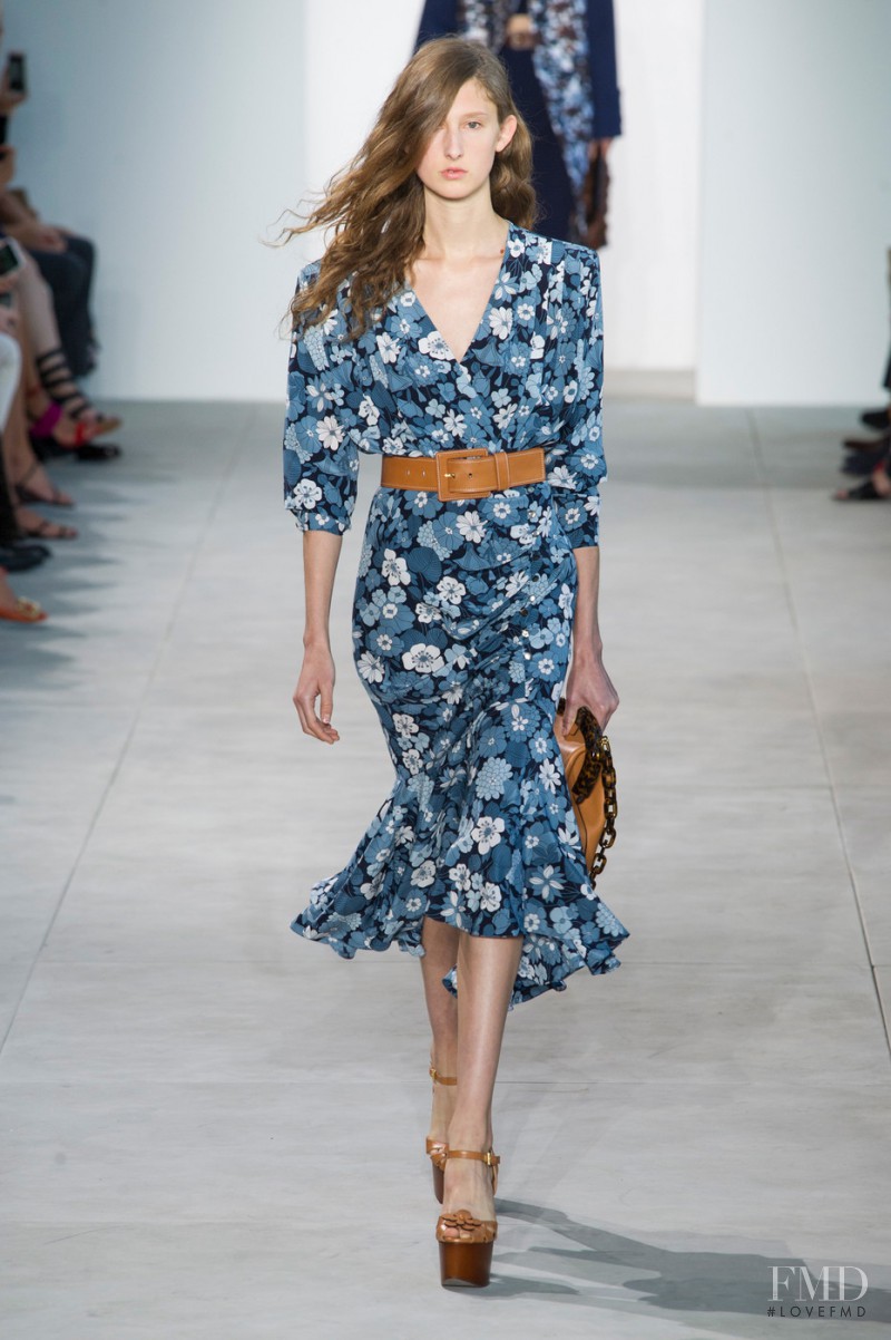 Jay Wright featured in  the Michael Kors Collection fashion show for Spring/Summer 2017