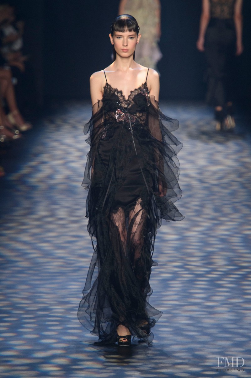 Isabella Ridolfi featured in  the Marchesa fashion show for Spring/Summer 2017