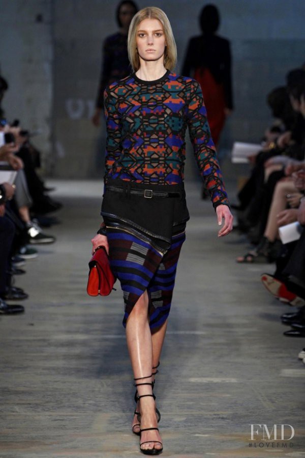 Sigrid Agren featured in  the Proenza Schouler fashion show for Autumn/Winter 2011