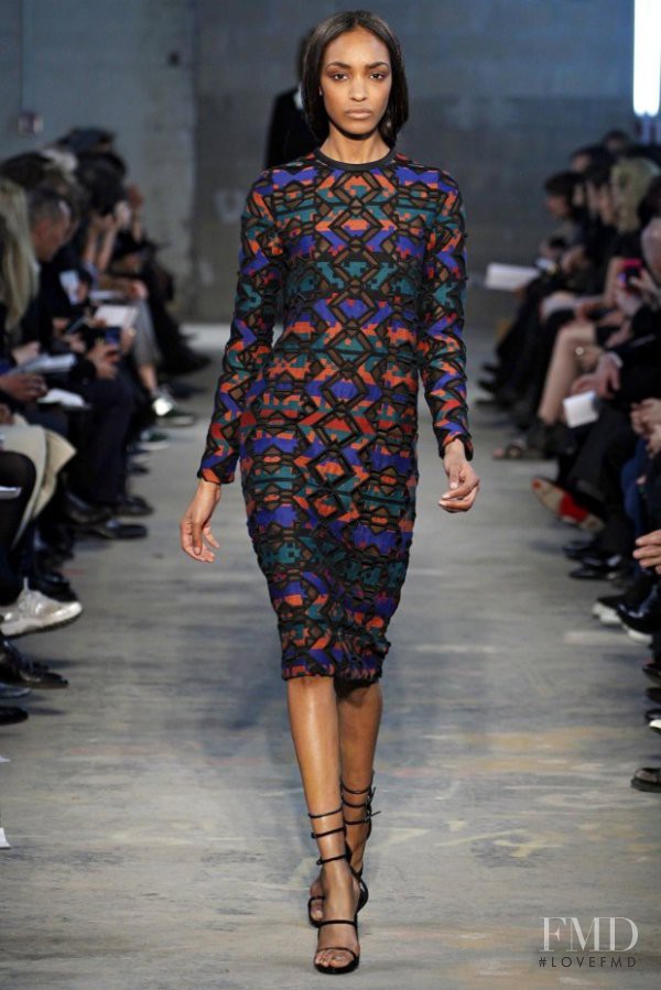 Jourdan Dunn featured in  the Proenza Schouler fashion show for Autumn/Winter 2011