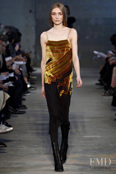 Janice Alida featured in  the Proenza Schouler fashion show for Autumn/Winter 2011