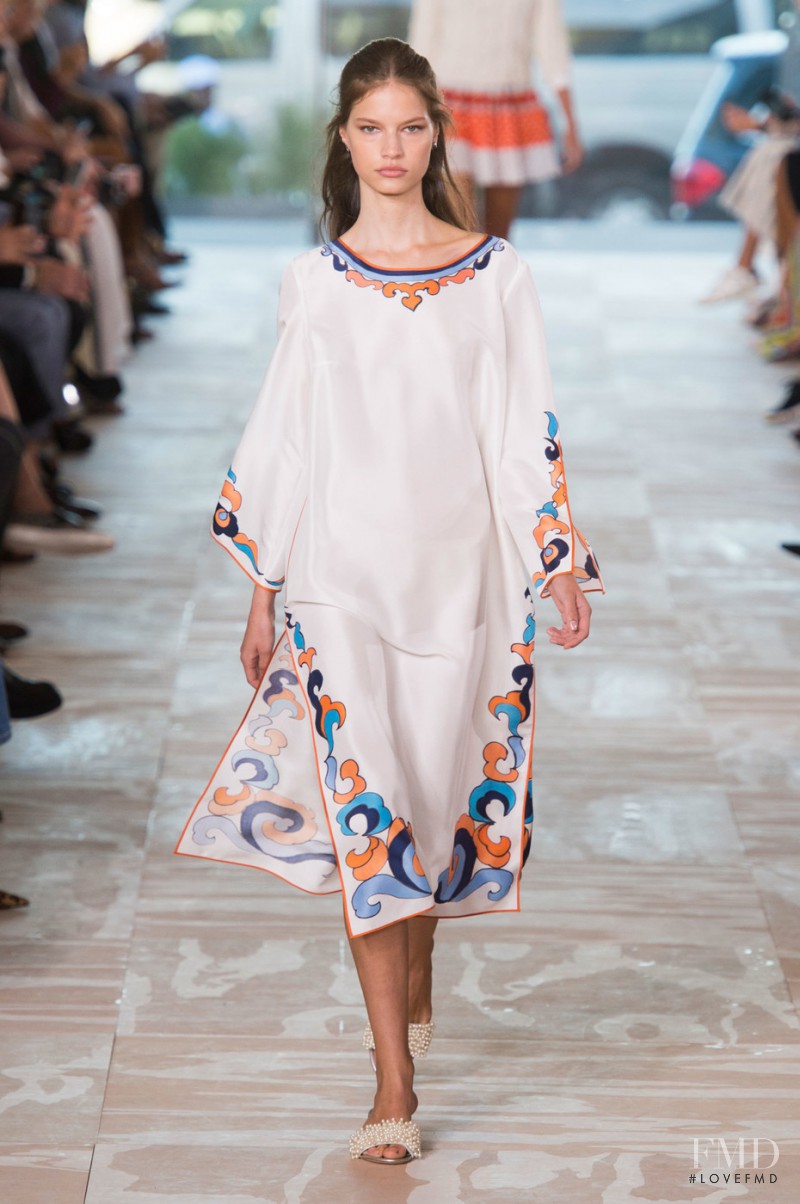 Faretta Radic featured in  the Tory Burch fashion show for Spring/Summer 2017