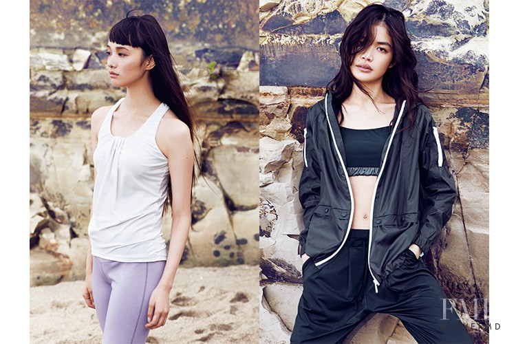 Rina Fukushi featured in  the Suria advertisement for Spring/Summer 2016