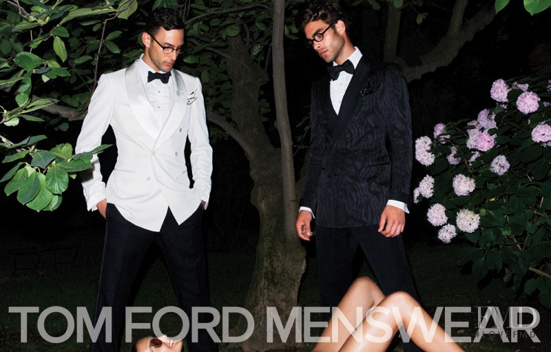 Jon Kortajarena featured in  the Tom Ford advertisement for Spring/Summer 2008