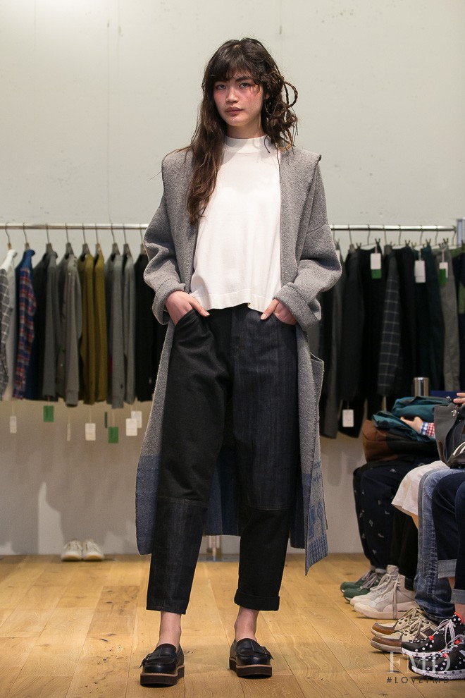Rina Fukushi featured in  the Frapbois fashion show for Autumn/Winter 2016