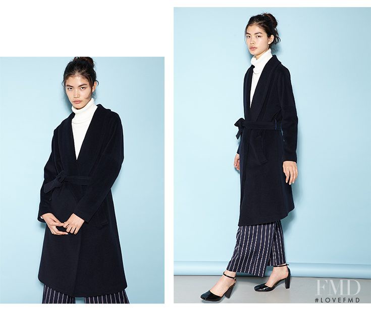 Rina Fukushi featured in  the Moussy catalogue for Autumn/Winter 2015