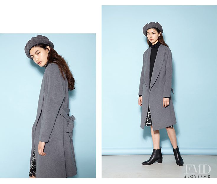 Rina Fukushi featured in  the Moussy catalogue for Autumn/Winter 2015