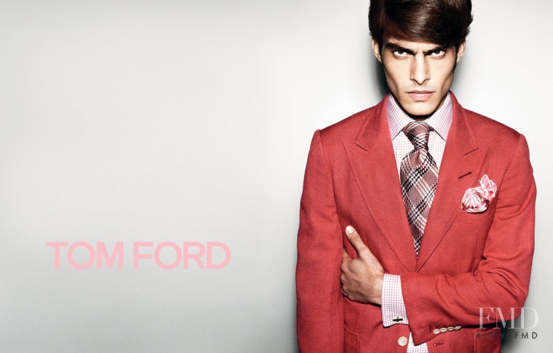 Jon Kortajarena featured in  the Tom Ford advertisement for Spring/Summer 2009