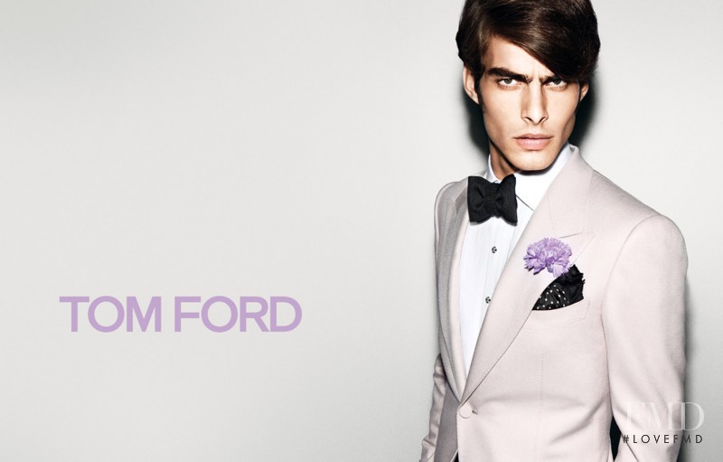 Jon Kortajarena featured in  the Tom Ford advertisement for Spring/Summer 2009