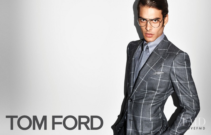 Jon Kortajarena featured in  the Tom Ford advertisement for Autumn/Winter 2009