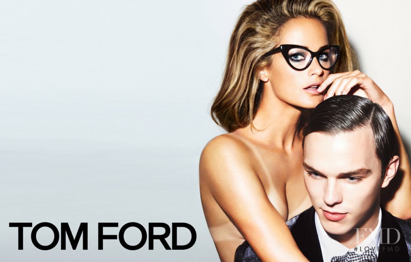 Carolyn Murphy featured in  the Tom Ford Eyewear advertisement for Spring/Summer 2010