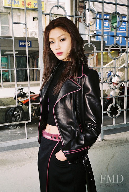 HoYeon Jung featured in  the Kimmy J Kimmy\'s Seoul Collection lookbook for Autumn/Winter 2015