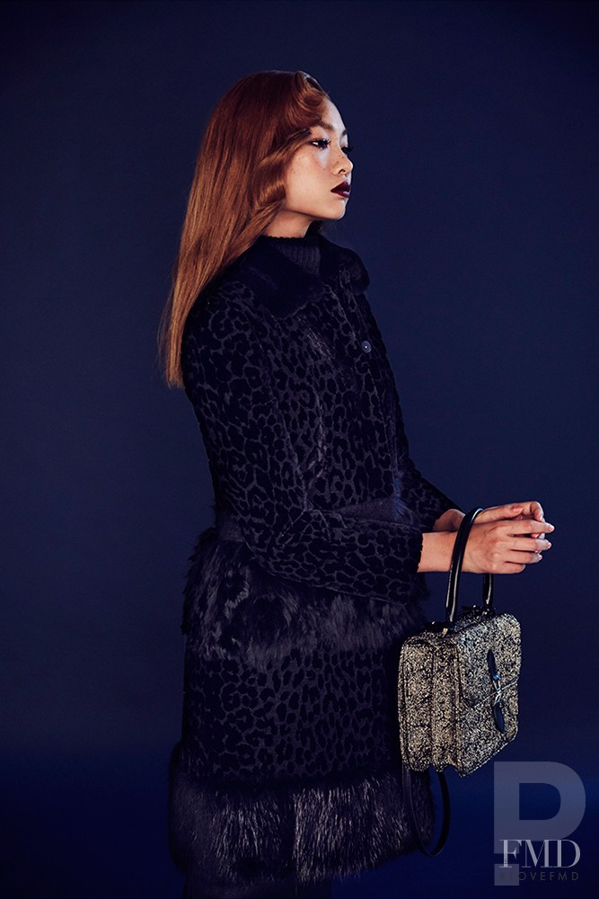 HoYeon Jung featured in  the Koon Korea lookbook for Winter 2015