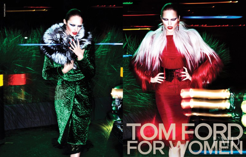 Candice Swanepoel featured in  the Tom Ford advertisement for Autumn/Winter 2011