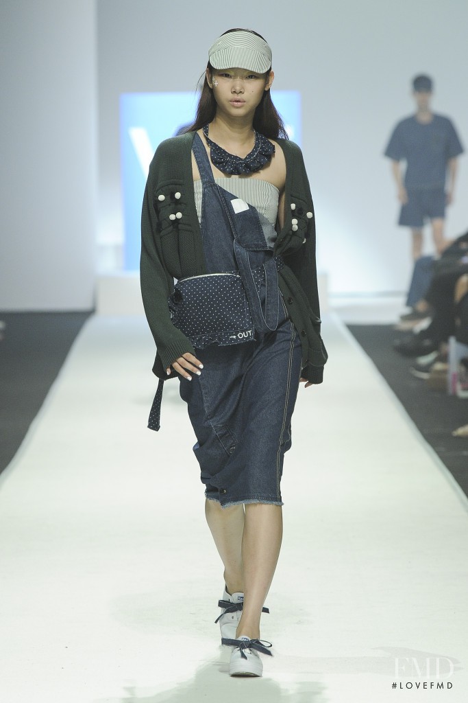 Yoon Young Bae featured in  the The Studio K fashion show for Spring/Summer 2016