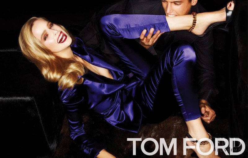 Mirte Maas featured in  the Tom Ford advertisement for Spring/Summer 2012