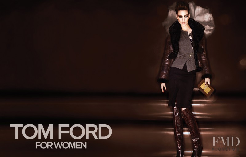 Kati Nescher featured in  the Tom Ford advertisement for Autumn/Winter 2012