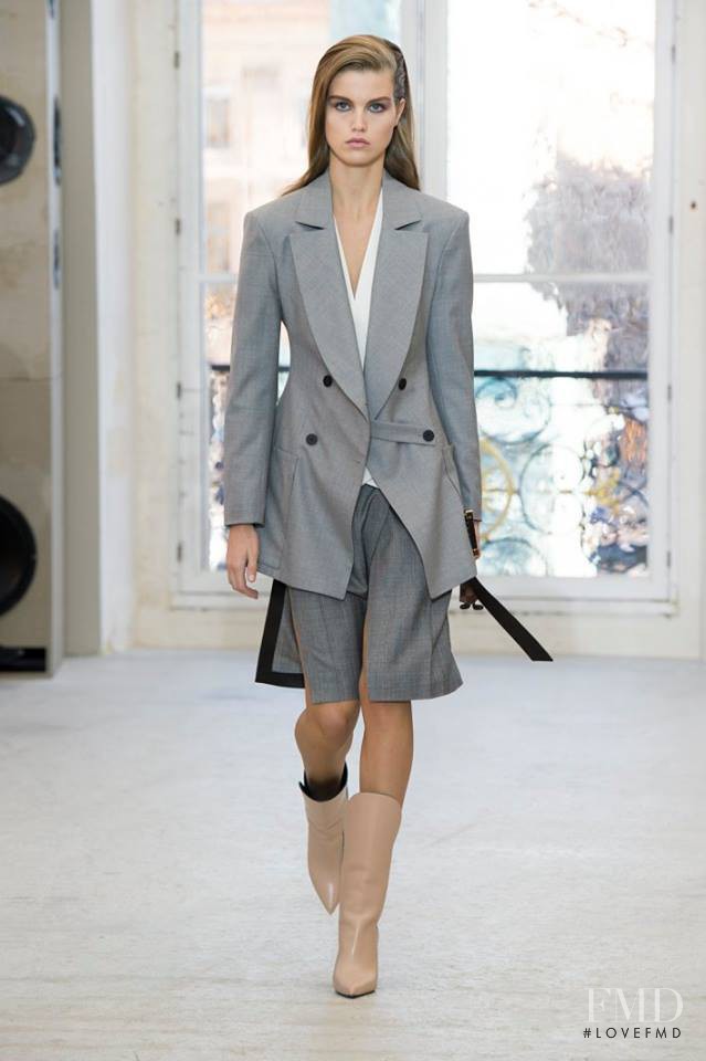 Luna Bijl featured in  the Louis Vuitton fashion show for Spring/Summer 2017