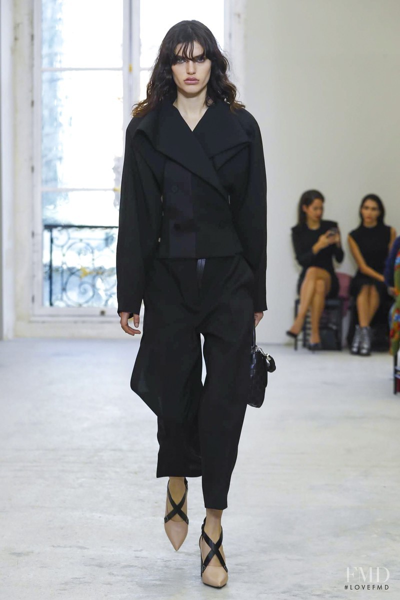 Alexandra Binaris featured in  the Louis Vuitton fashion show for Spring/Summer 2017