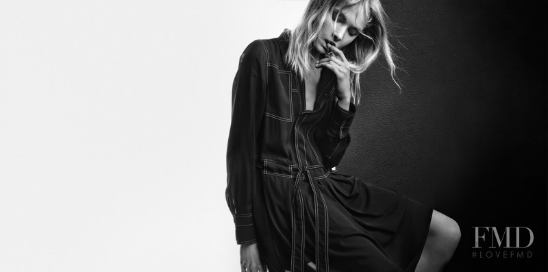 Maja Salamon featured in  the Simply Vera by Vera Wang advertisement for Spring/Summer 2016