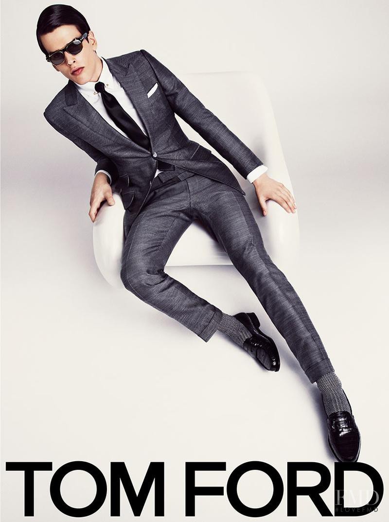 Simon van Meervenne featured in  the Tom Ford advertisement for Spring/Summer 2013