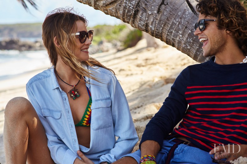 Behati Prinsloo featured in  the Tommy Hilfiger advertisement for Spring/Summer 2016