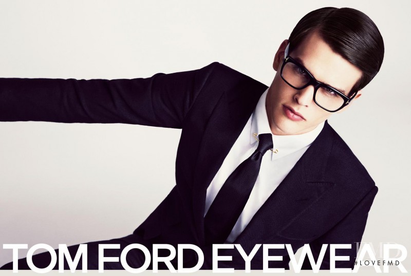 Simon van Meervenne featured in  the Tom Ford Eyewear advertisement for Spring/Summer 2013