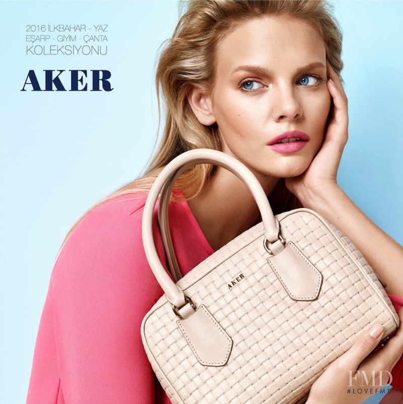 Marloes Horst featured in  the Aker advertisement for Spring/Summer 2016