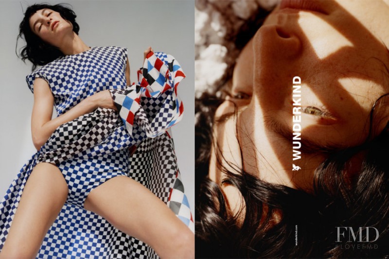 Heather Kemesky featured in  the Wunderkind advertisement for Spring/Summer 2016