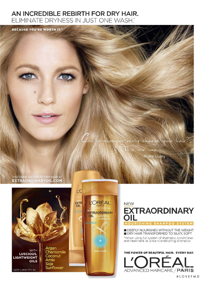 L\'Oreal Paris Extraordinary Clay advertisement for Spring/Summer 2016