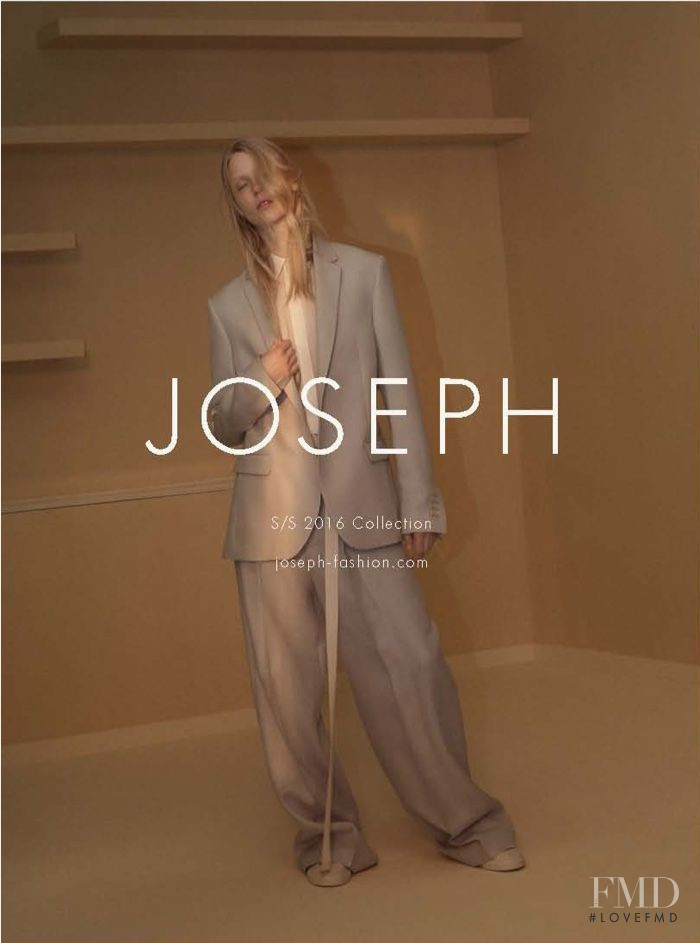 Sofie Hemmet featured in  the Joseph advertisement for Spring/Summer 2016