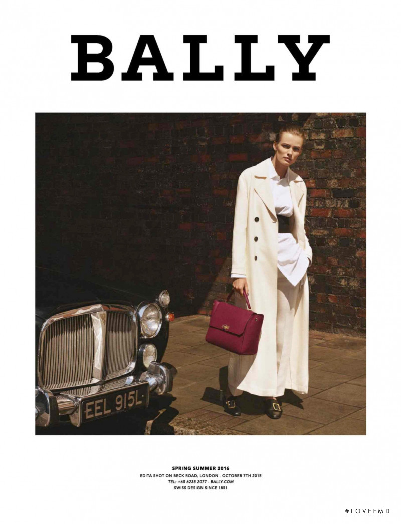 Bally advertisement for Spring/Summer 2016