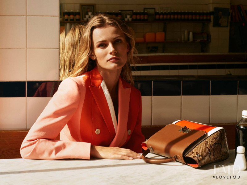 Edita Vilkeviciute featured in  the Bally advertisement for Spring/Summer 2016