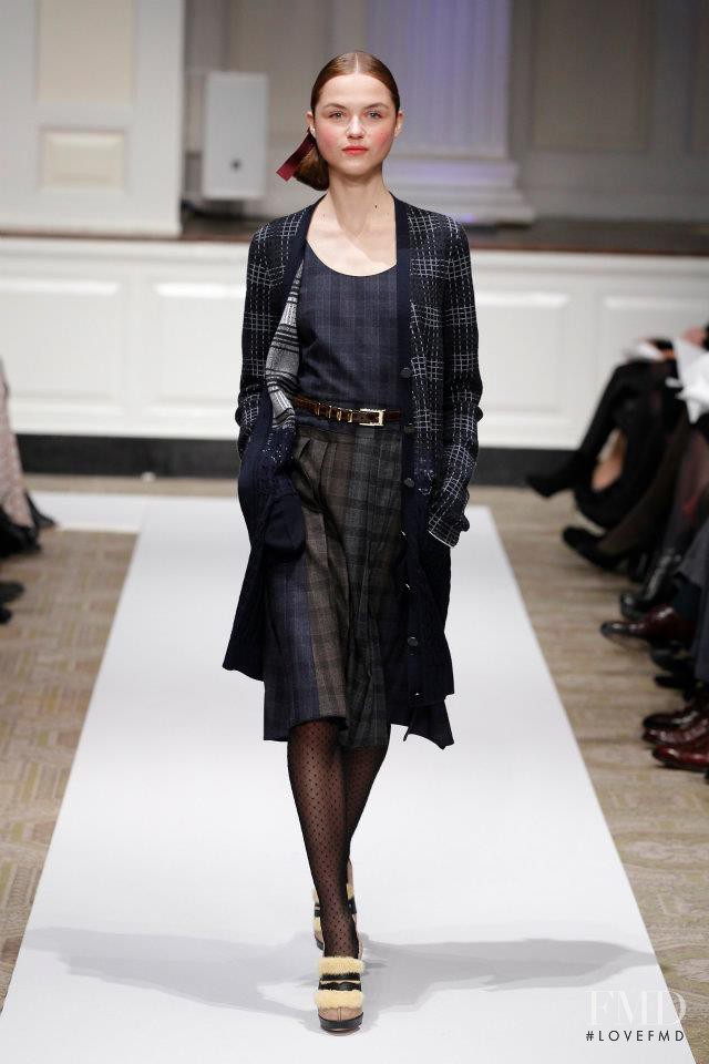 Rasa Zukauskaite featured in  the Oscar de la Renta fashion show for Pre-Fall 2012