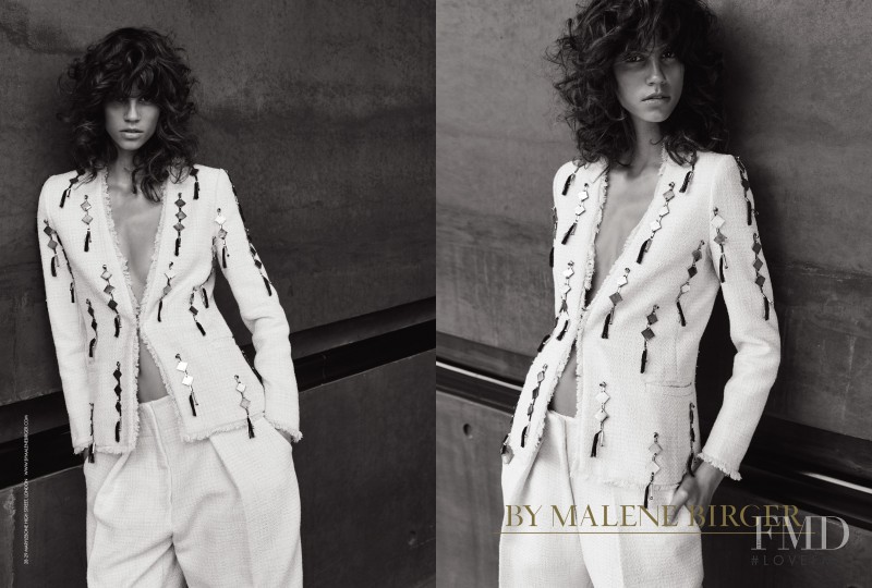 Antonina Petkovic featured in  the By Malene Birger advertisement for Spring/Summer 2016