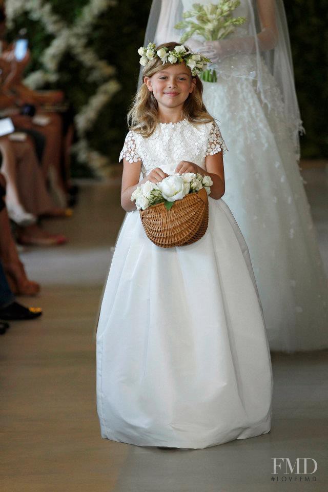 Oscar de la Renta Bridal fashion show for Spring/Summer 2013