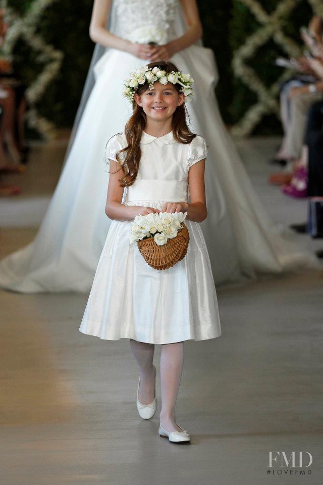 Oscar de la Renta Bridal fashion show for Spring/Summer 2013