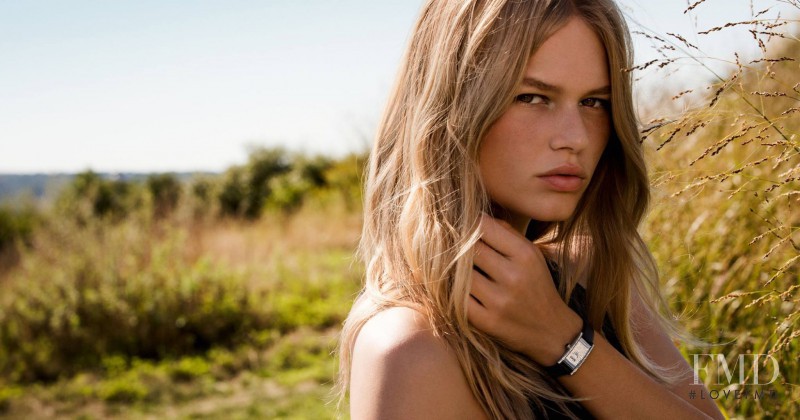 Anna Ewers featured in  the Hugo Boss advertisement for Spring/Summer 2016