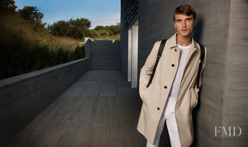 Clement Chabernaud featured in  the Hugo Boss advertisement for Spring/Summer 2016