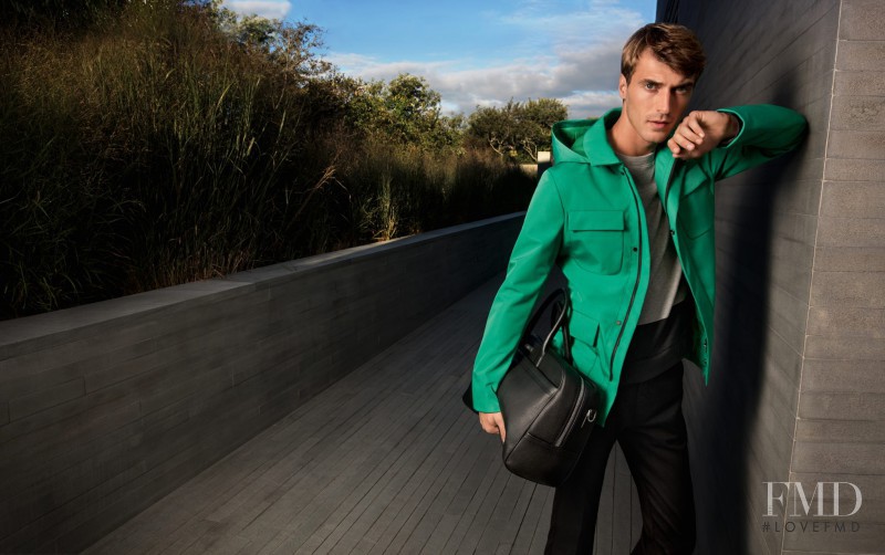 Clement Chabernaud featured in  the Hugo Boss advertisement for Spring/Summer 2016