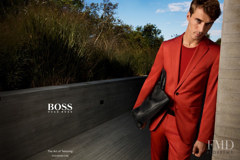 Clement Chabernaud featured in  the Hugo Boss advertisement for Spring/Summer 2016