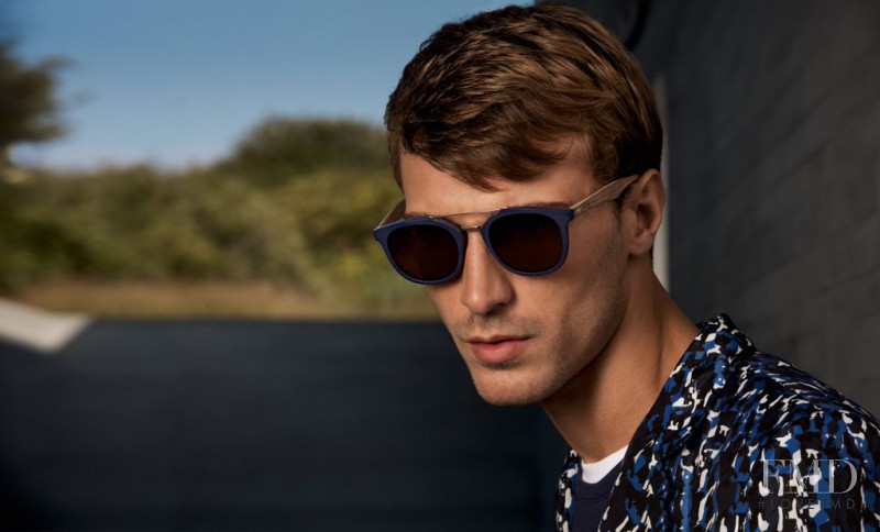 Clement Chabernaud featured in  the Hugo Boss advertisement for Spring/Summer 2016