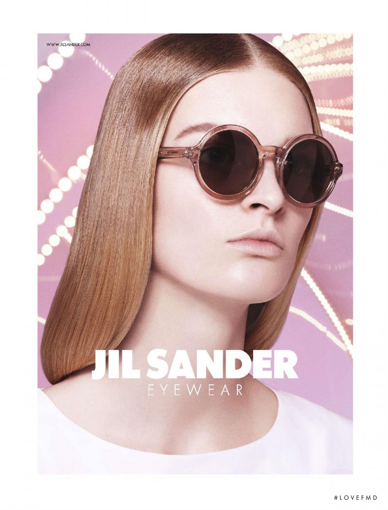 Juliane Grüner featured in  the Jil Sander advertisement for Spring/Summer 2013