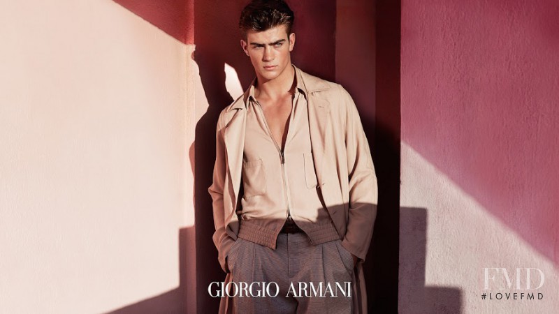Giorgio Armani advertisement for Spring/Summer 2016