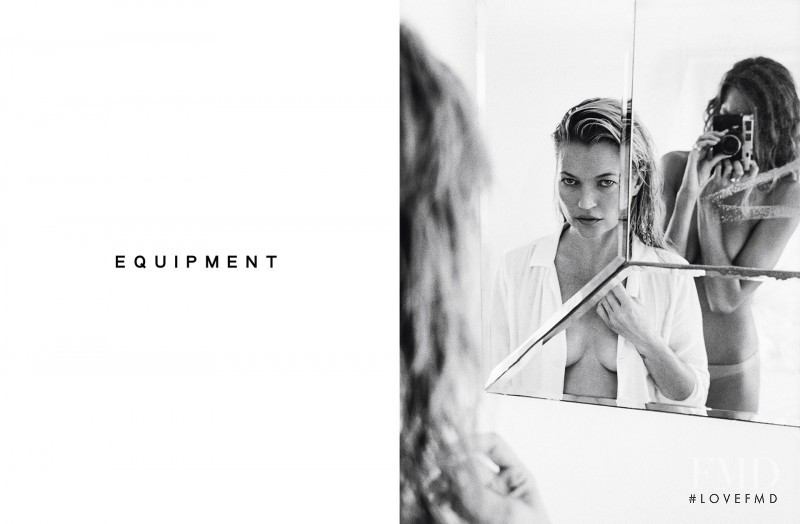 Daria Werbowy featured in  the Equipment advertisement for Spring/Summer 2016